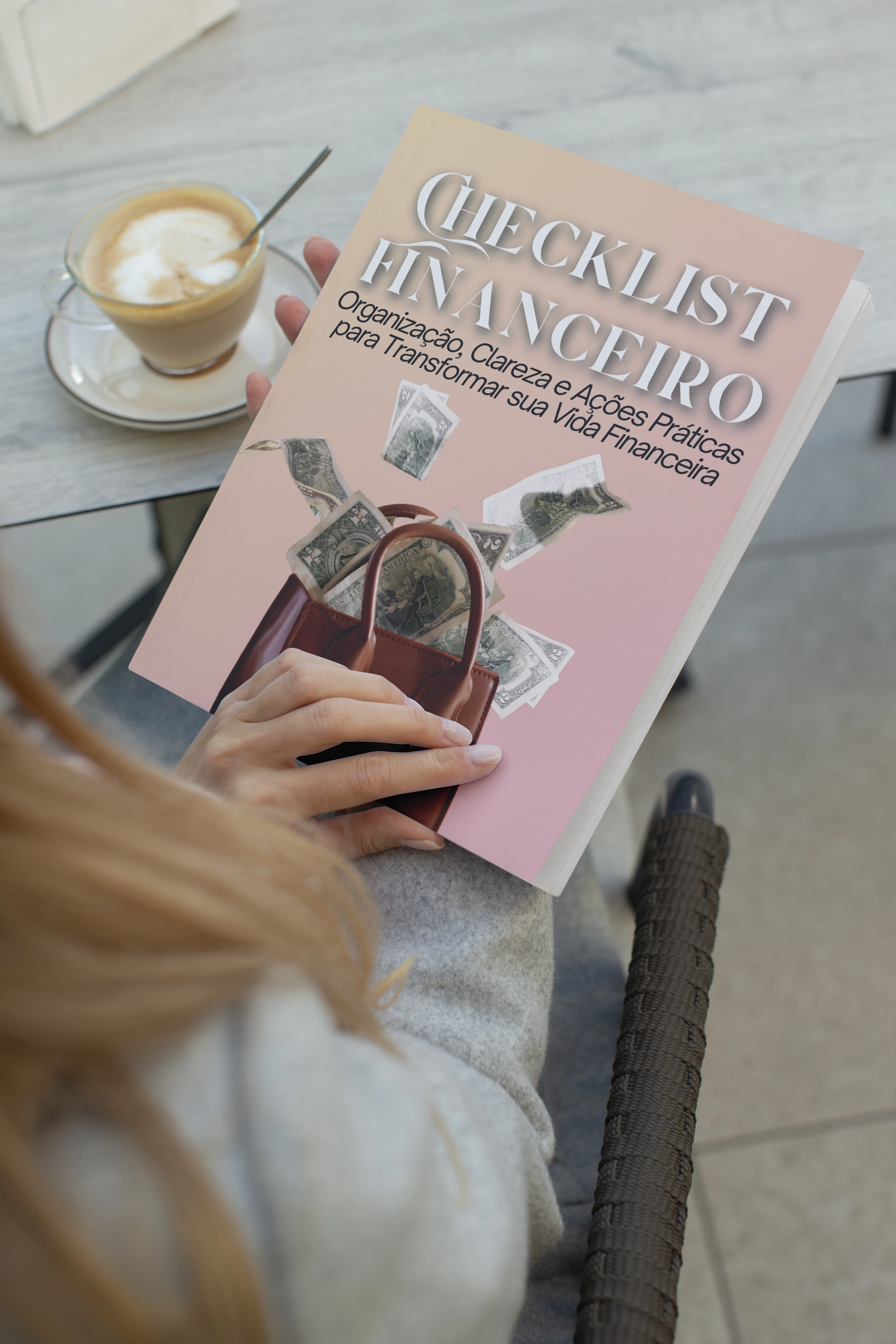 Mockup do Checklist e Planner Financeiro 2026